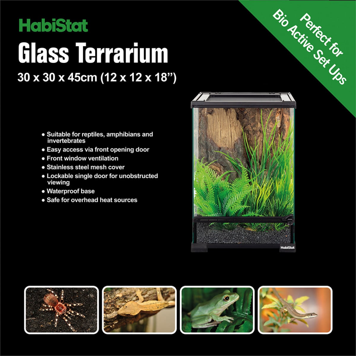 HabiStat mini terraarium 30 x 30 x 45cm - Image 7