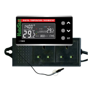 HABISTAT - DIGITAL TEMPERATURE THERMOSTAT, D&N + TIMER